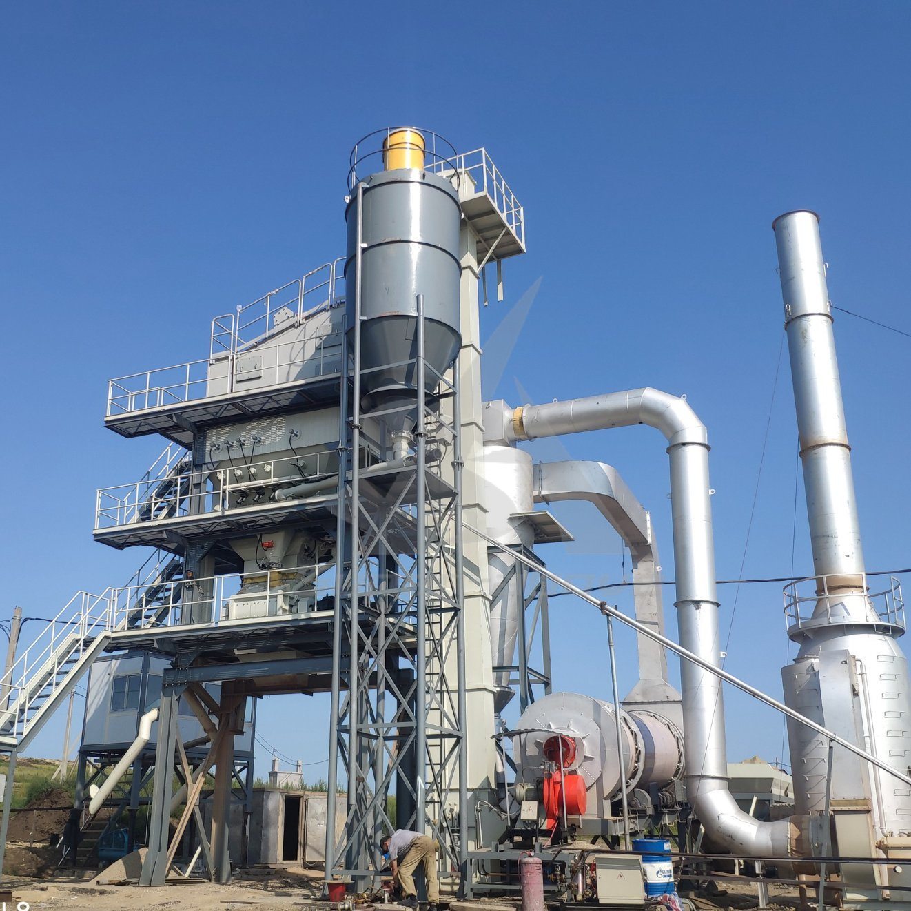 150t/H Asphalt Batch Mixing Plant with Good Price