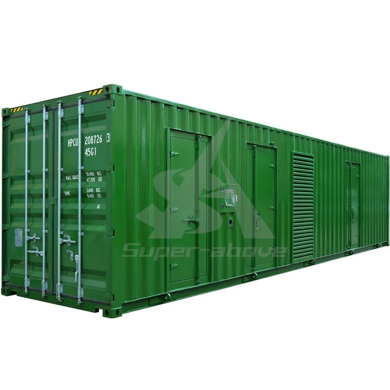 
                2000kW Vordach Silent Diesel MTU Generator mit nackt in Container Zum Verkauf
            