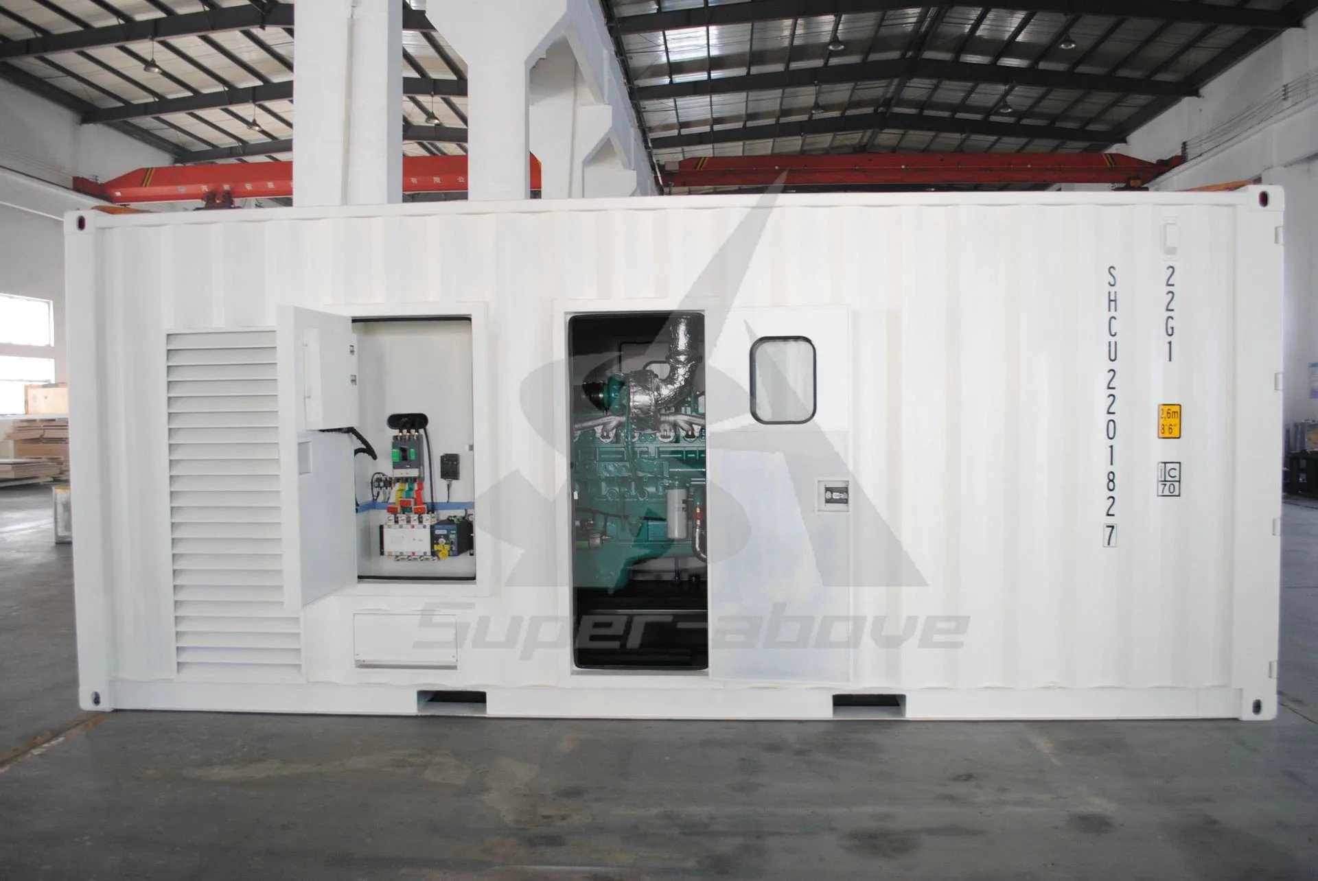 Chine 
                Générateurs diesel MTU de type conteneur de 2 500 kVA avec Stamford en vente
             fournisseur