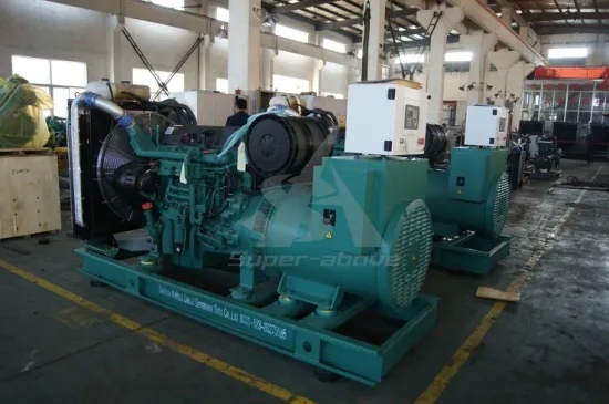 300kw/375kVA Open Type Volvo Diesel Generator with High Quality From China