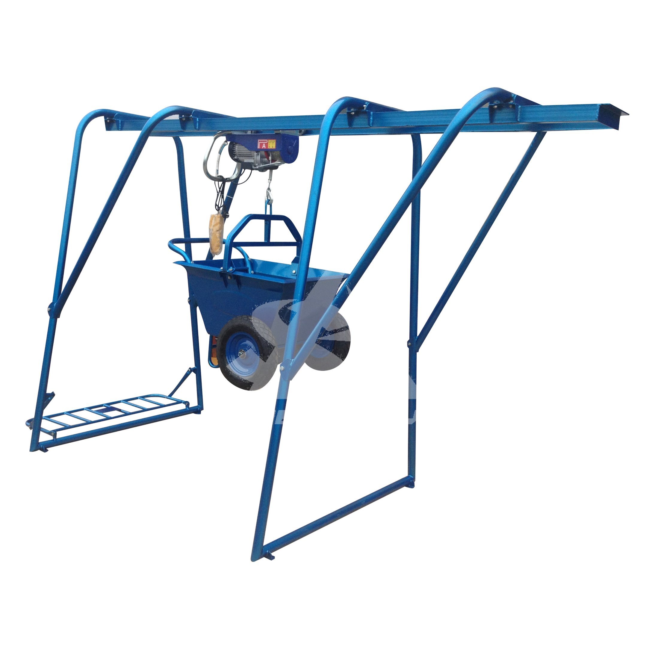 China 
                30m Lifting Height Building Hoist with Petrol/Electric Power Engine Motor
             supplier