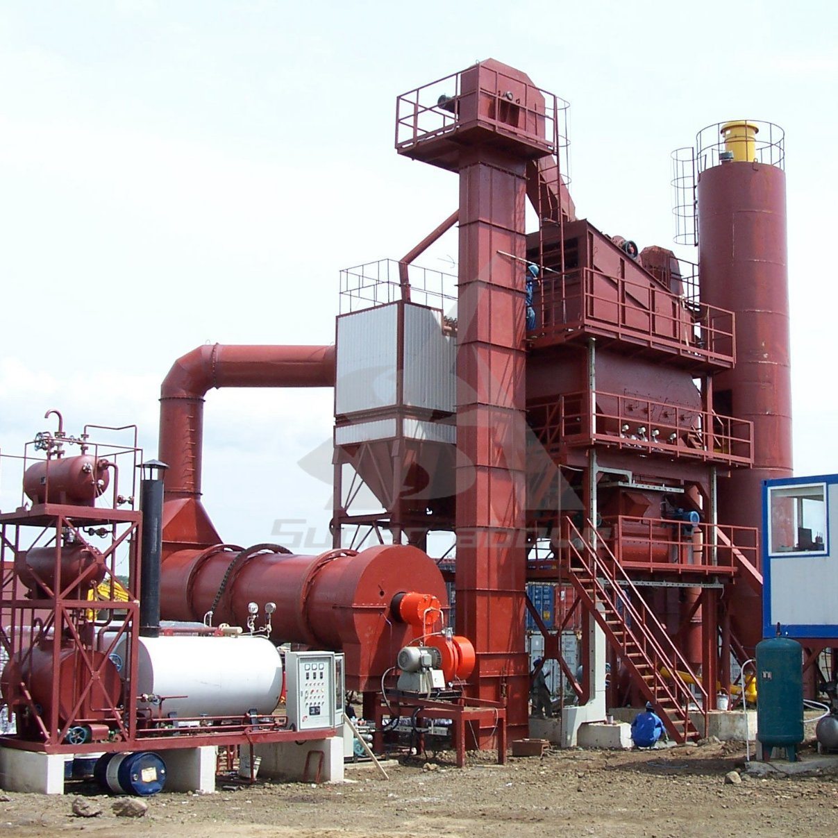 320-400t/H Asphalt Bitumen Mixing Batching Plant with High Quality