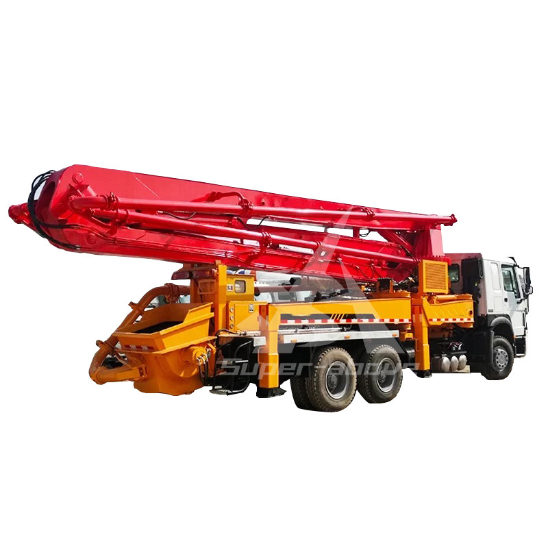 37m Concrete Placing Height Truck Mounted Pump