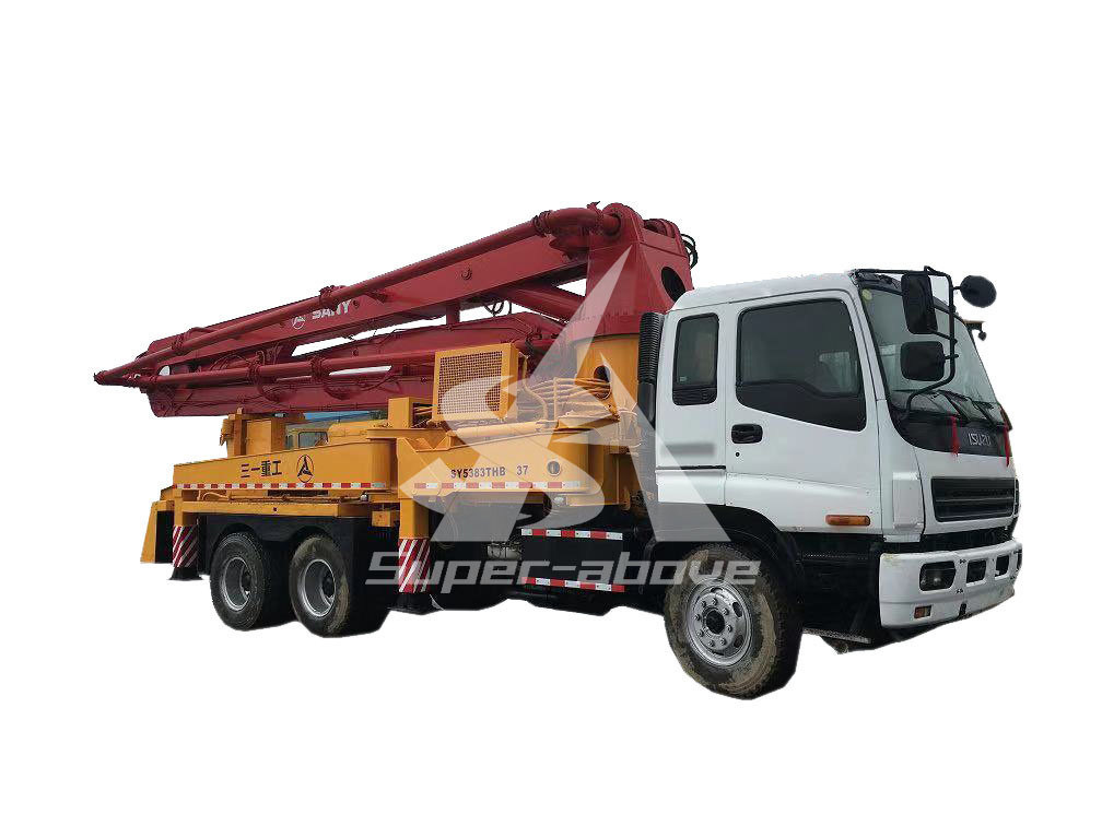 
                37m Concrete Pump with 8X4 HOWO Sinotruck with Low Price
            