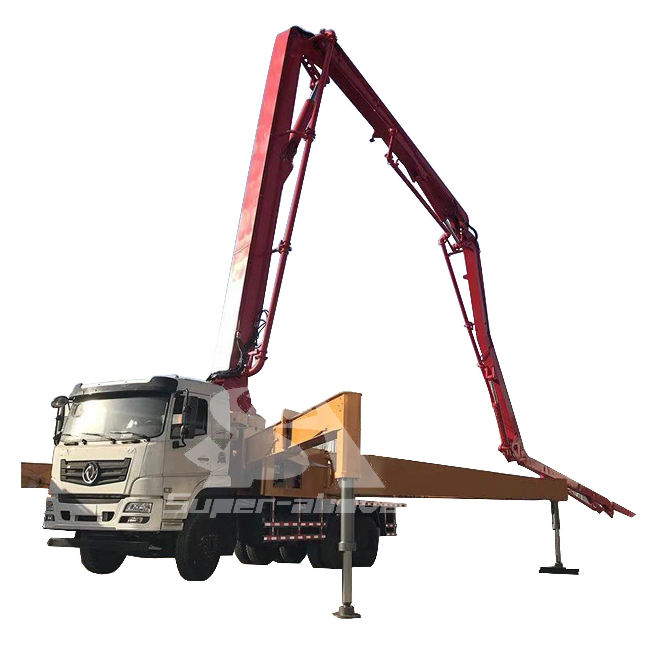 China 
                37m Concrete Pump with HOWO Sinotruck
             supplier