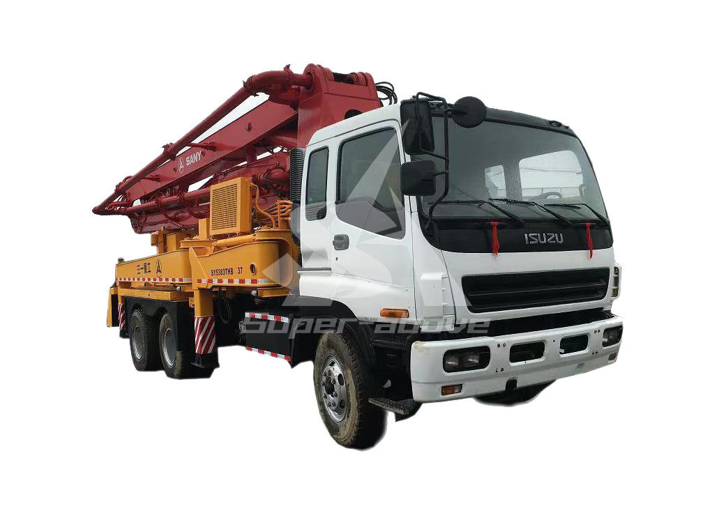 China 
                37m Concrete Pump with Truck
             supplier