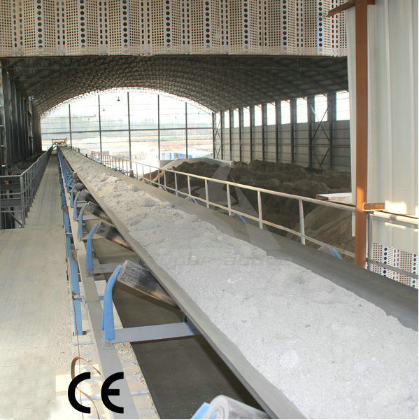 China 
                Gravel Sand/Cement 산업용 500톤/시간 고정식 평탄벨트 컨베이어 중국
             supplier