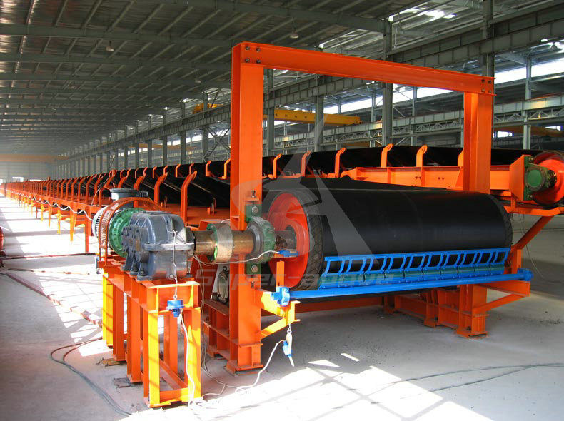 600 mm Width Conveyor Belt Horizontal Fixed Belt Conveyor for Sale