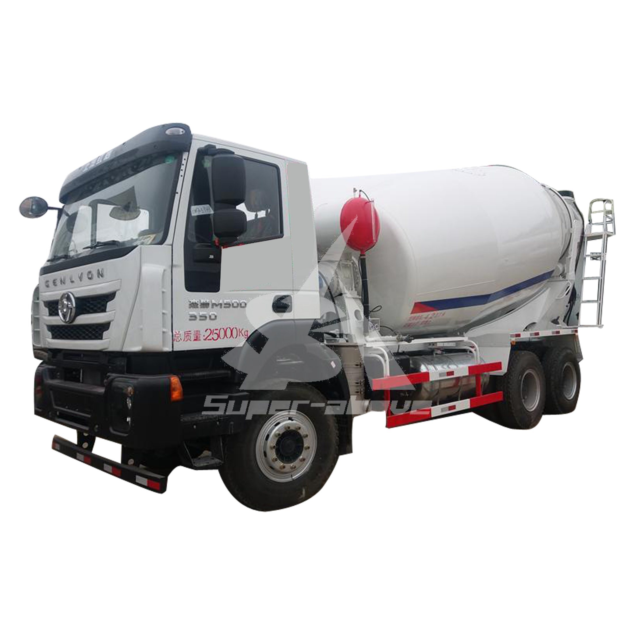 6X4 6m3 Small Mobile Self Loading Concrete Mixer Truck for Sale