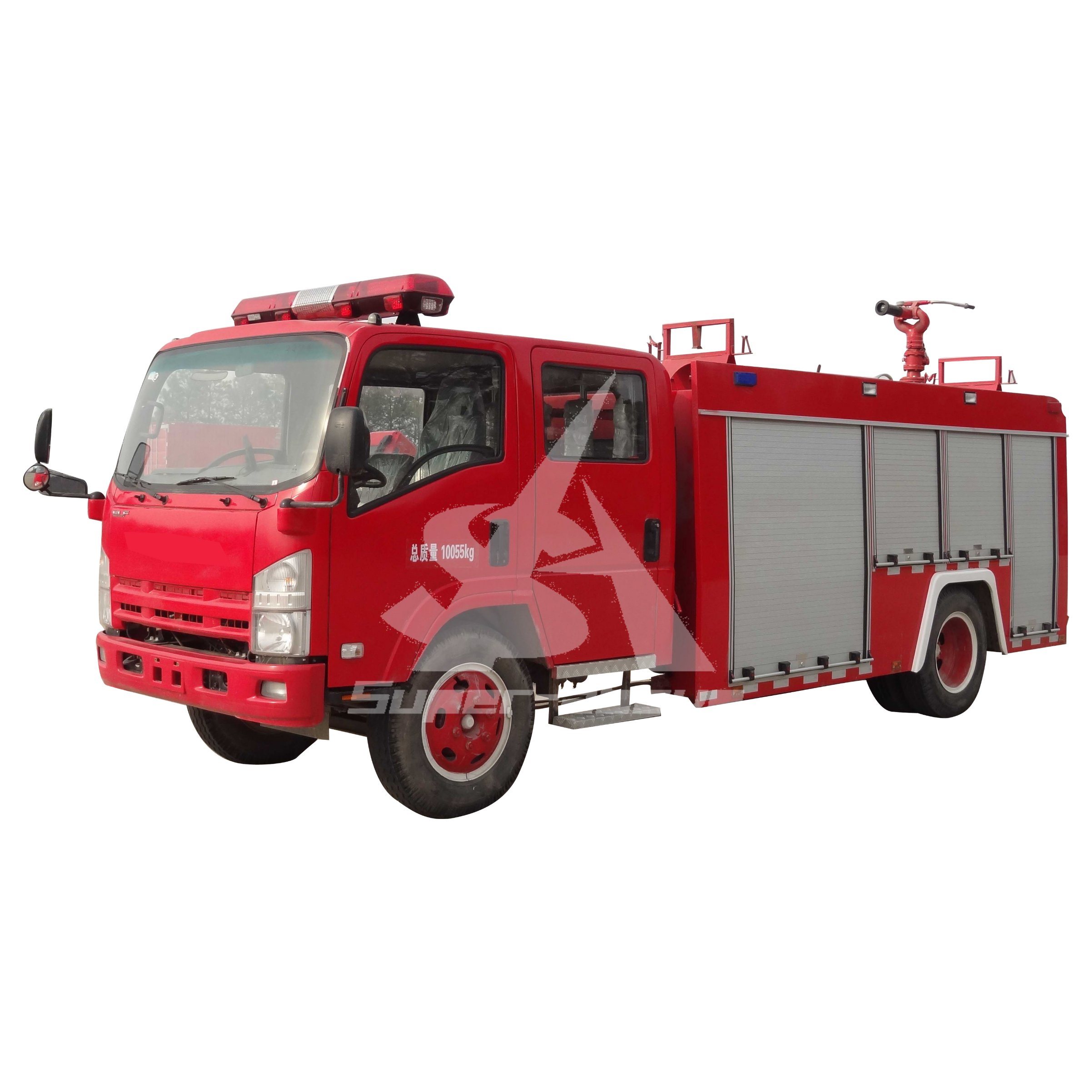 6X6 Dongfeng 12000 Liters Forest off-Road Fire Water Truck