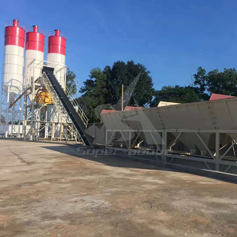 90m3/H Concrete Batching Plant with Low Price