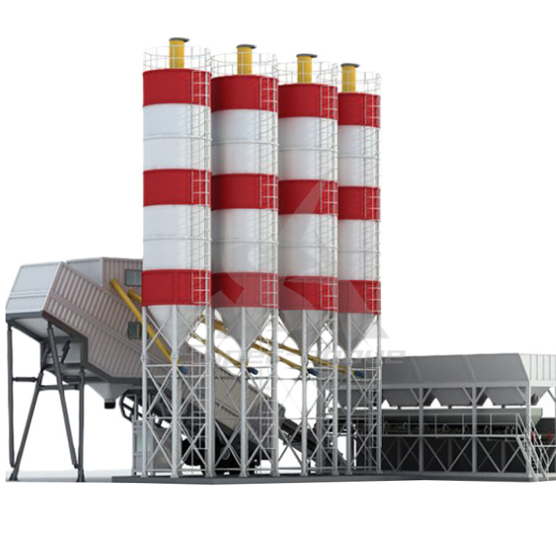 90m3/H Fixed Concrete Batching Plant with Best Price