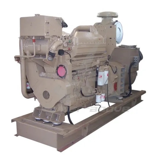 AC Three Phase Electric Generators 300kw Marine Diesel Generator OEM From China