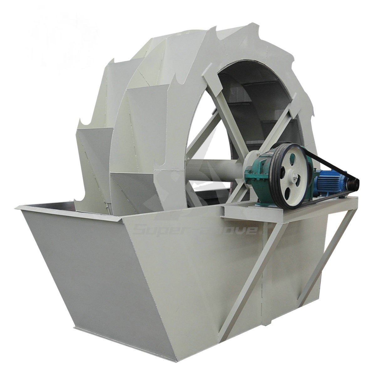 Cheap Lake Sand or Sea Sand Washing Machine Wheel Sand Washer for Sale