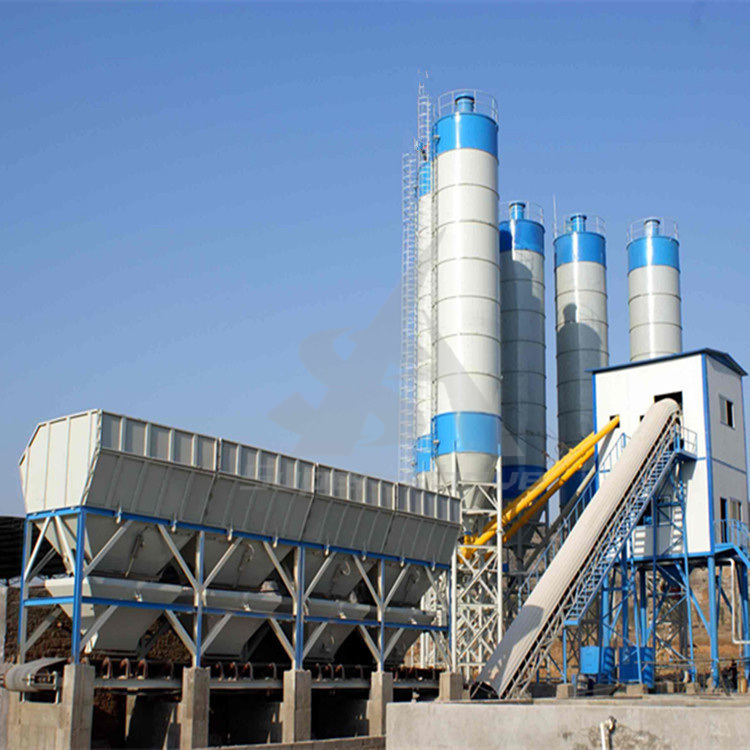 China 120m3/H Mobile Concrete Mixing Batching Plant with Good Price