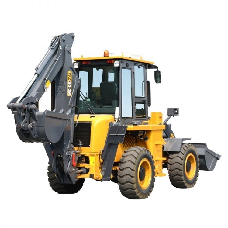 Chinese Hydraulic Wheel Backhoe Loader with Best Price