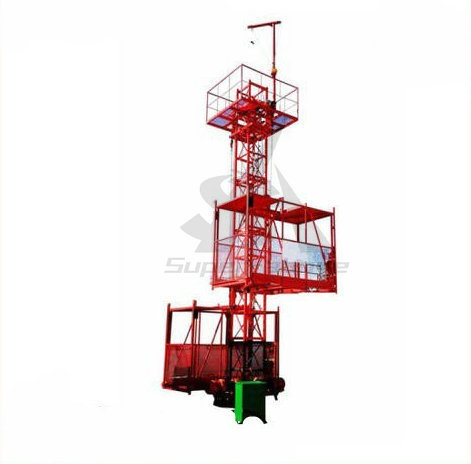 China 
                Construction Building Hoist for Passengers and Material with Good Price
             supplier