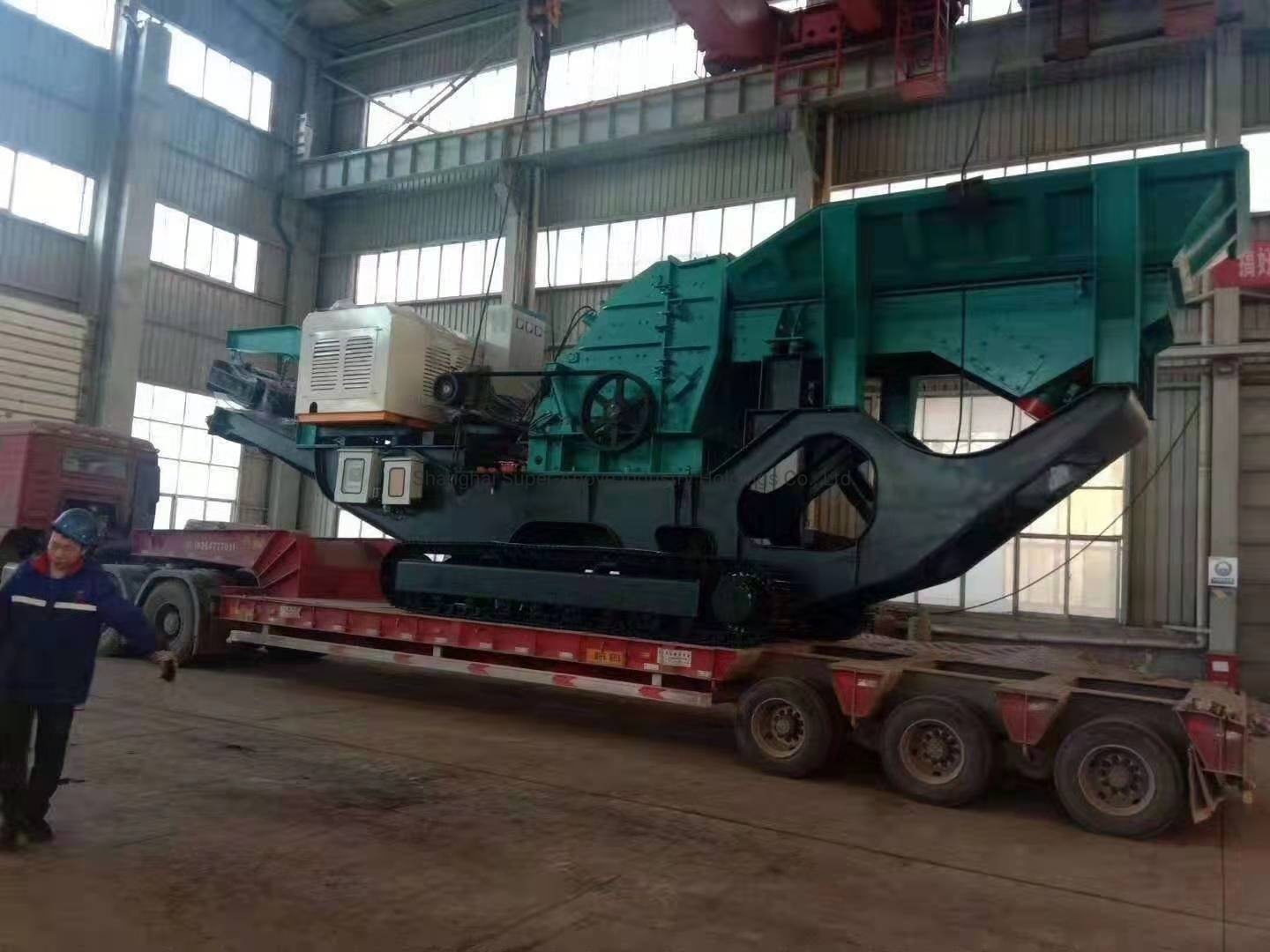 Crawler Type Mobile Crushing Plant Mobile Crusher in Mining for Sale