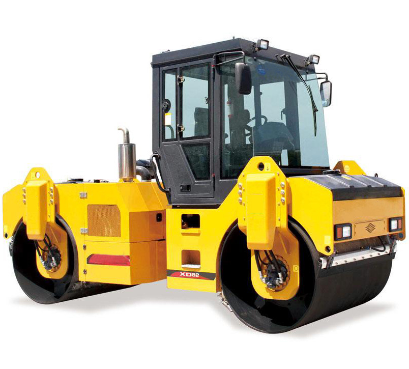 Customized Biaxial Dual-Drum Mini Vibration Road Roller Price