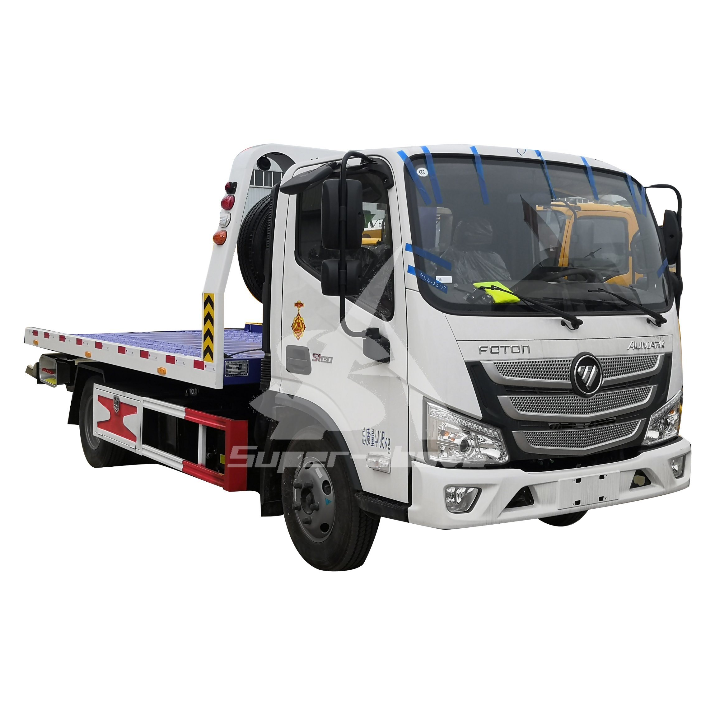 Dongfeng 4*2 Road Rescue Recovery Breakdown Flatbed Tow Wrecker Truck for Sale