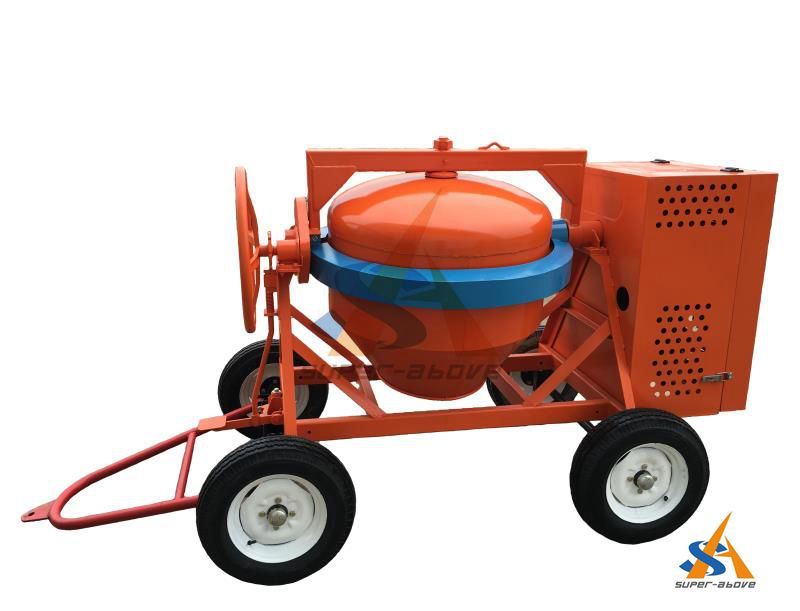 China 
                Mixer Concreteのための容易なMoving Mobile Concrete Mixer
             supplier