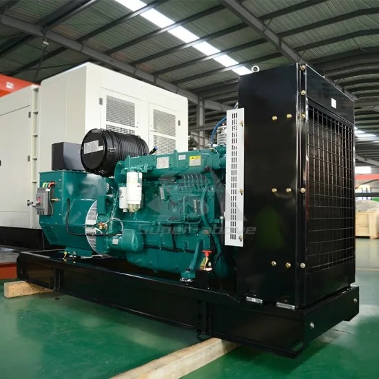 Heavy Duty 550kw Open Type Genset Wih Naked in Container for Sale