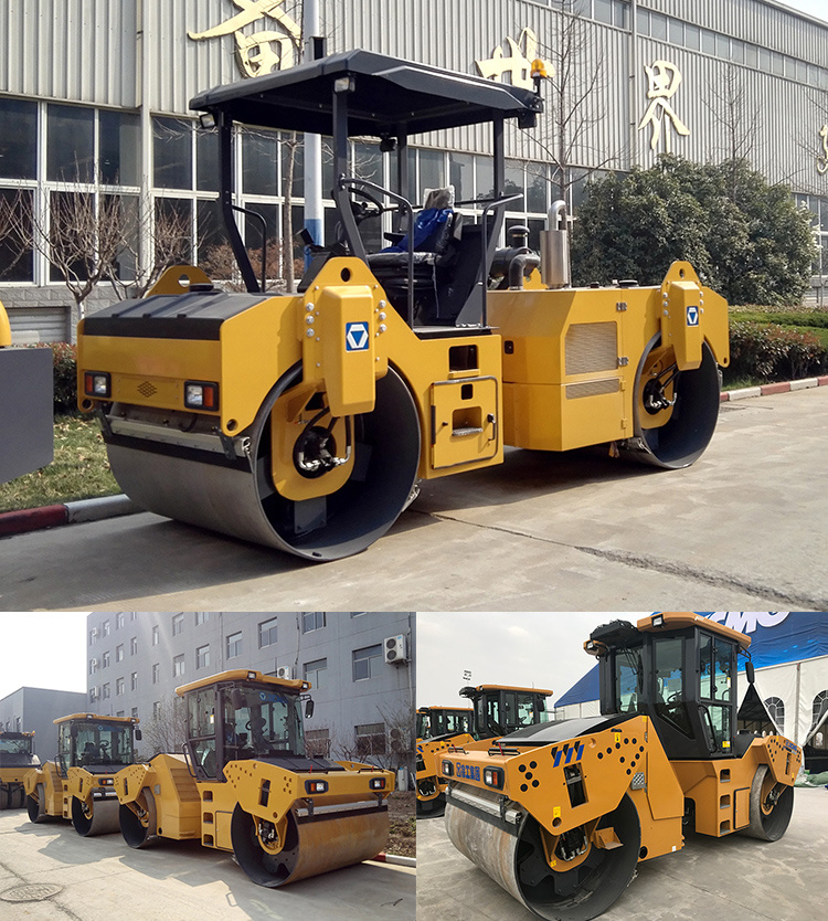 High Performance Diesel Engine Compactor Xd83 8.5t Double Drum Vibratory Rollers