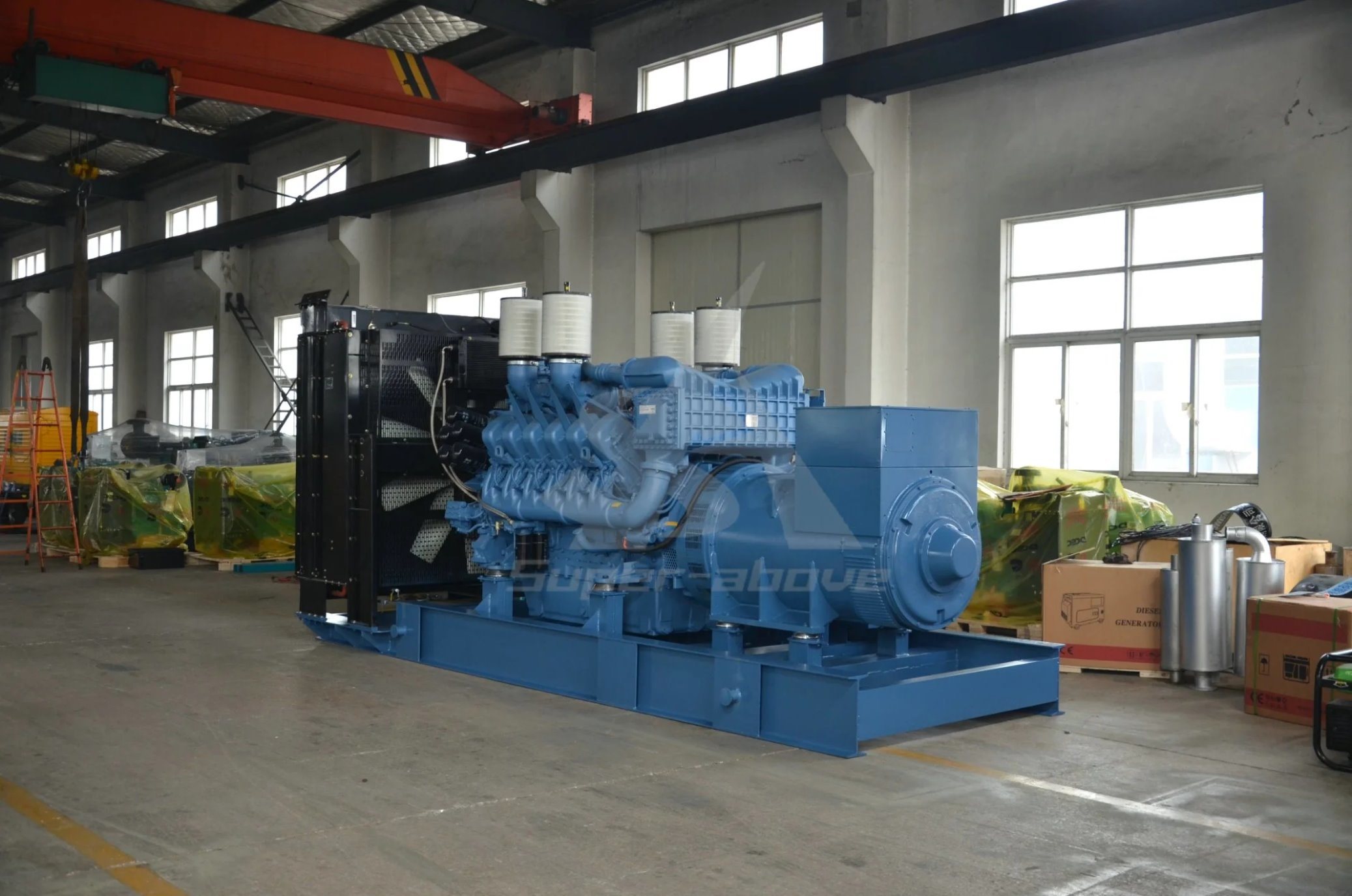 High Precision 1000kw Soundproof Generator with Mtu Engine for Sale