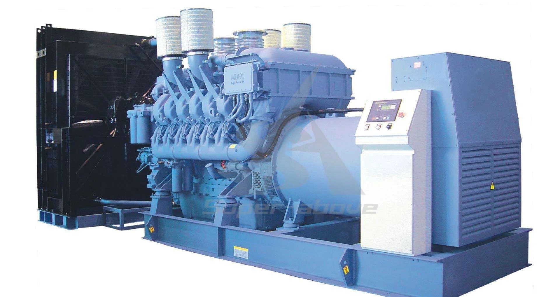 
                High Precision 1200kw/1500kVA Diesel Generator with Mtu Engine
            