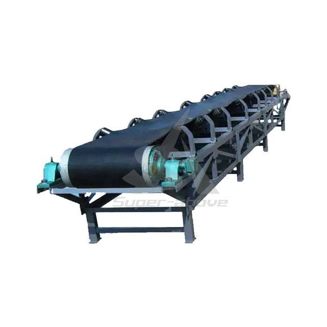 High Quality Inclined Belt Conveyor for Crushed Stone Transport with Best Price