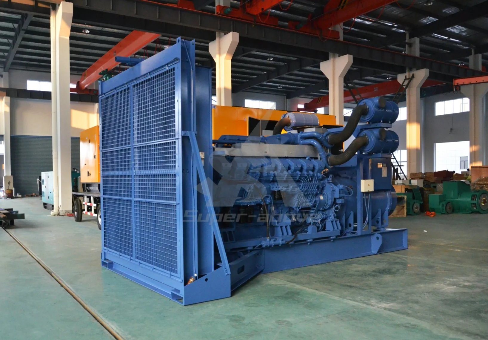 Hot Sale 800kw/1000kVA Soundproof Mtu Diesel Generator with Naked in Container