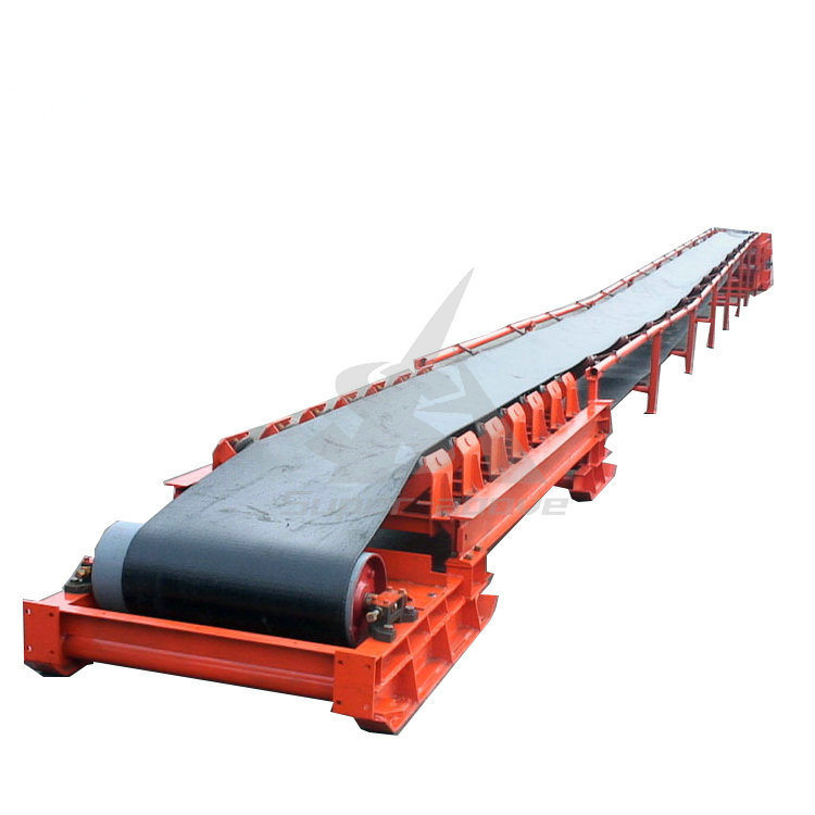 Hot Sale Industrial Usage Fixed Heat Resistant Inclined Belt Conveyor with CE Certification