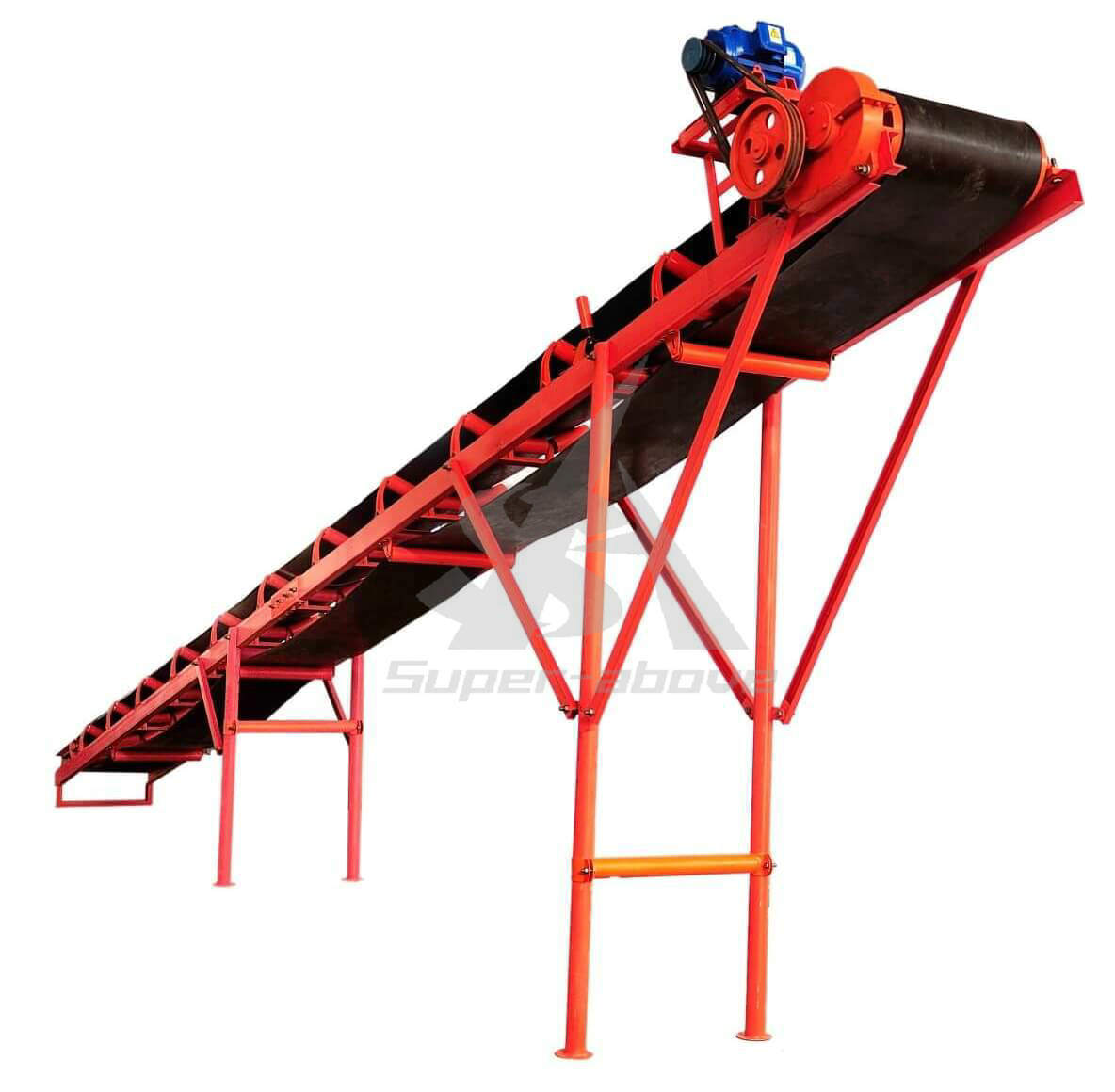 Low Price Handling Truck Rubber Fixed Belt Conveyor for Coal From China