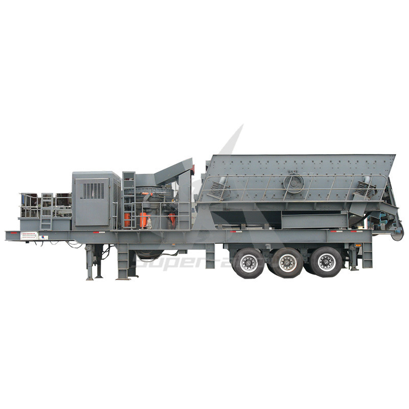 Mobile Crushing and Screening Plant Mobile Crusher From China