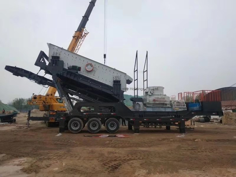 
                Mobile Crushing and Screening Plant Mobile Crusher with CE Certificate with High Quality
            