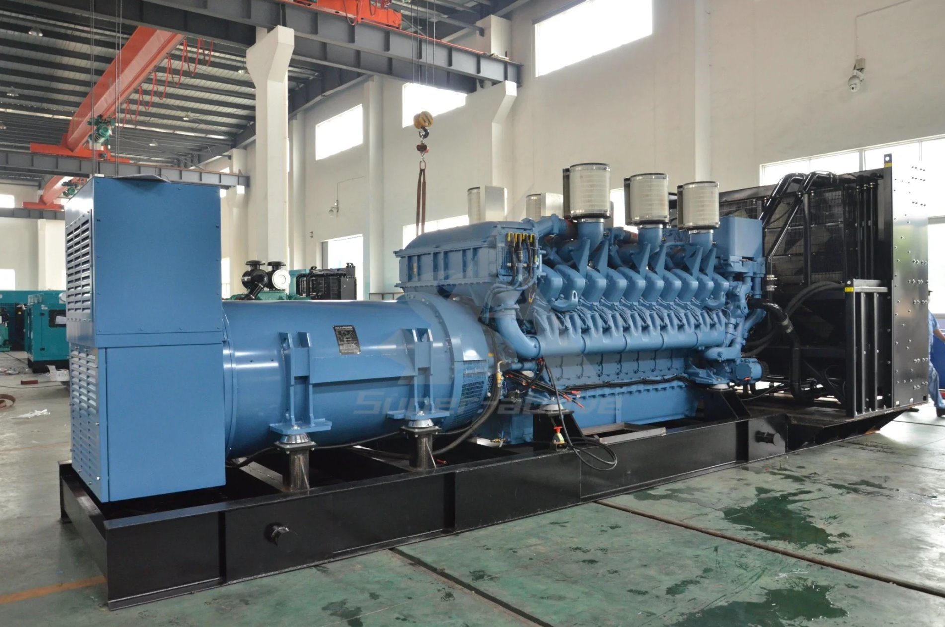 Mtu 1.8MW (1800kw) Diesel Generator with Low Price