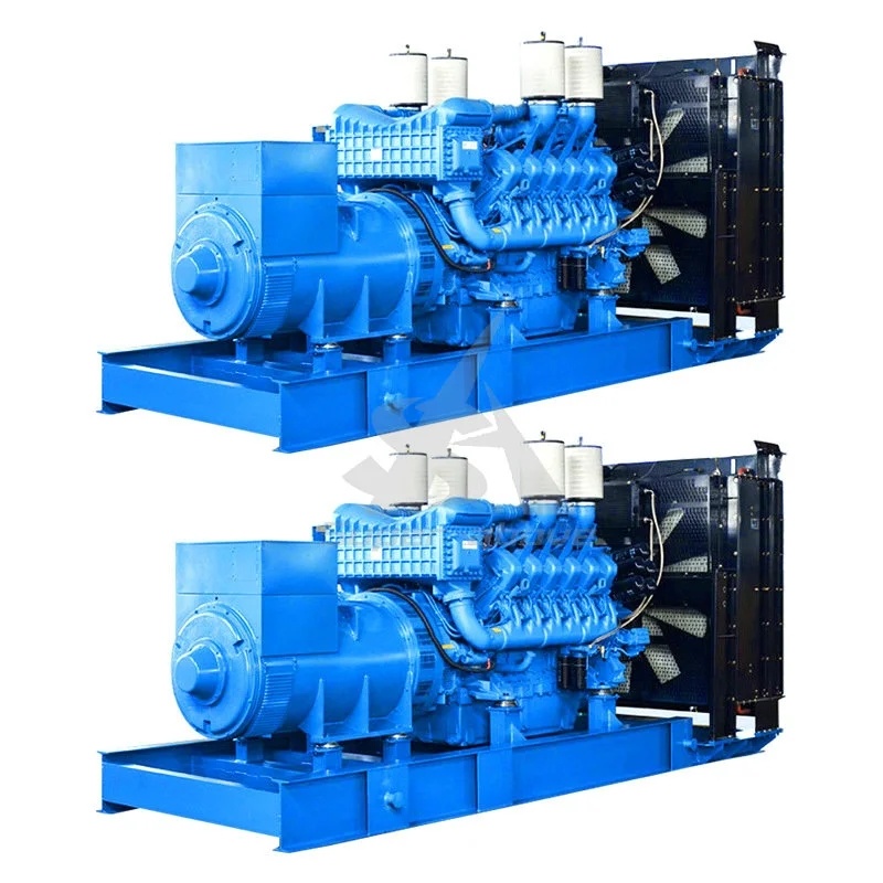 Mtu 1.8MW (1800kw) Diesel Generator with Naked in Container for Sale