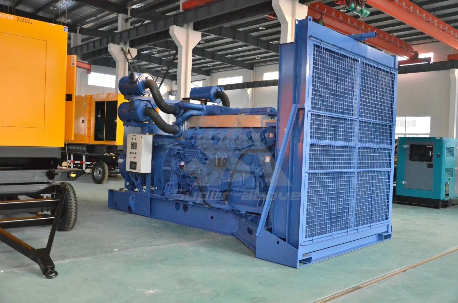 Naked in Container 1500 Kw Soundproof Generator with Mtu From China