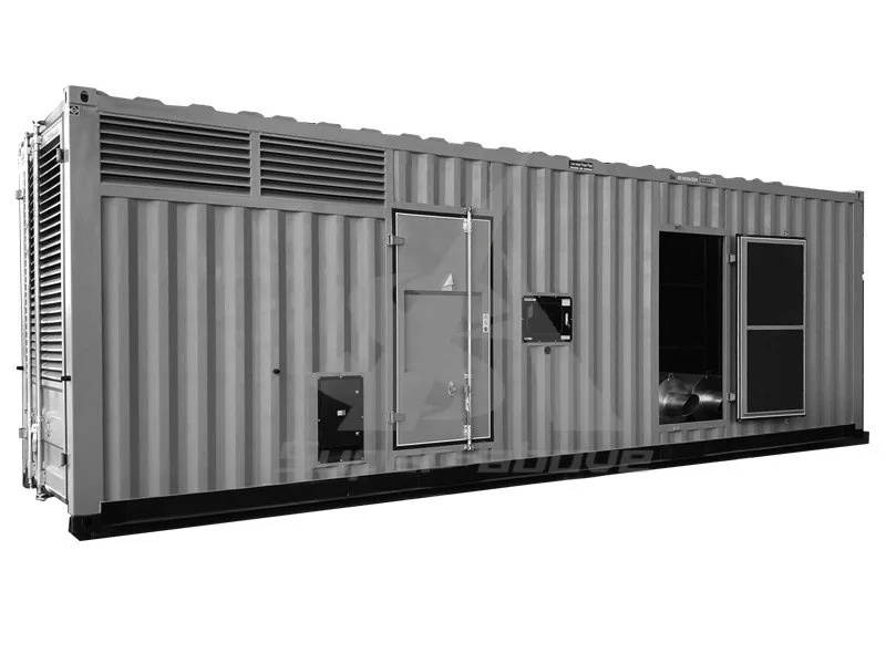 Naked in Container 1500 Kw Soundproof Generator with Mtu for Sale
