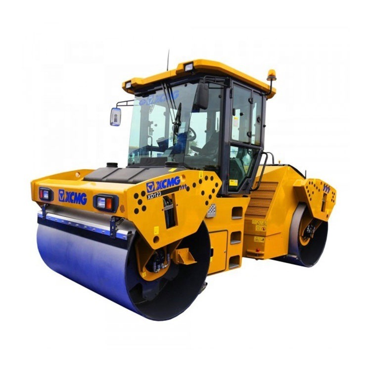China 
                New Design Xd123 Small Double Drum Vibratory Road Roller
             supplier