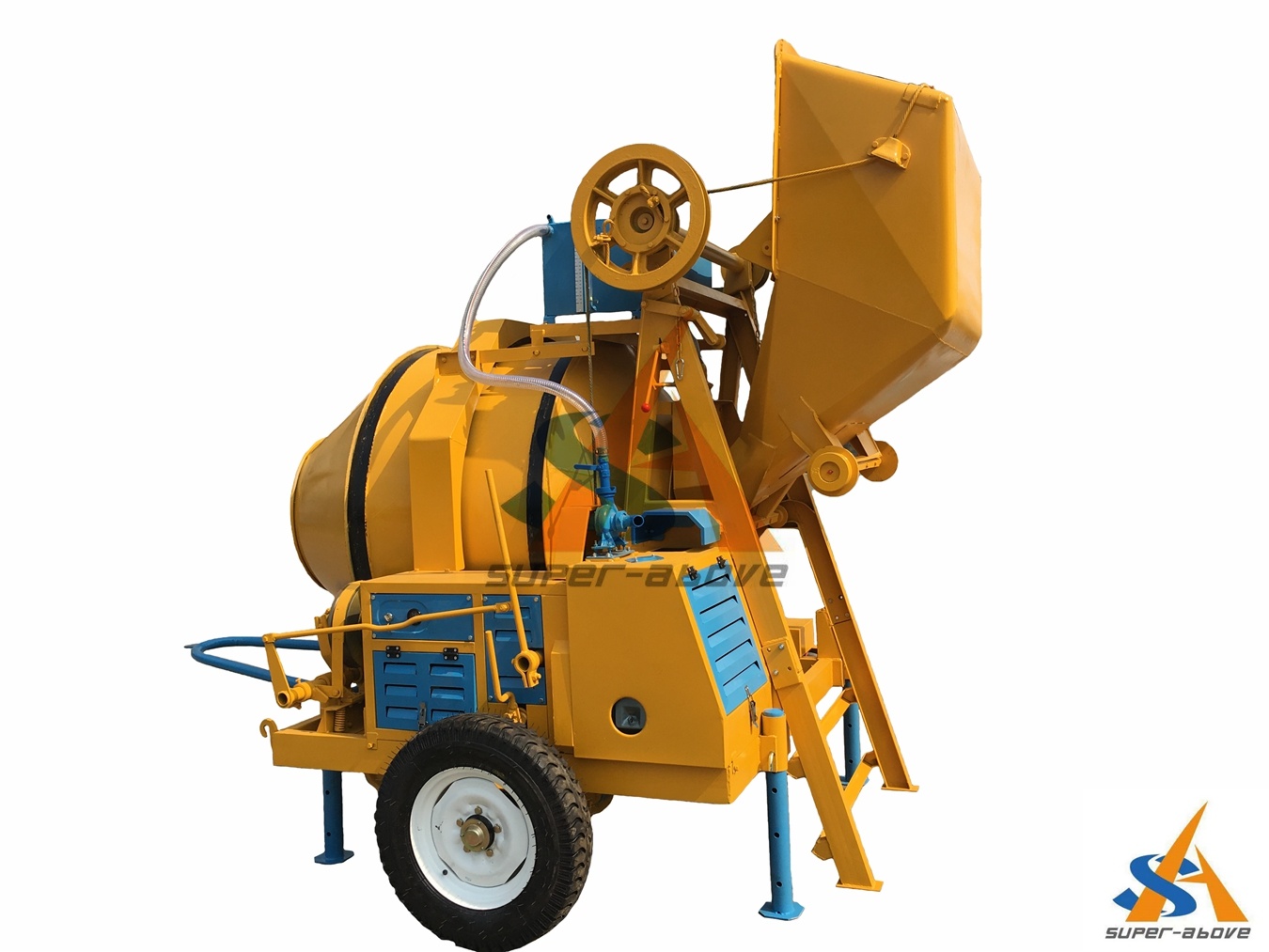 Portable Hydraulic Diesel Concrete Mixer