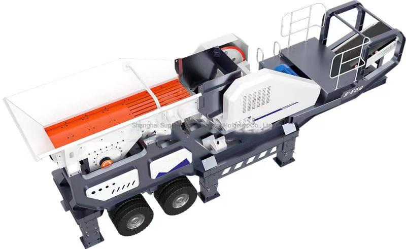 Portable Stone Concrete Crushing Plant Mobile Cone Crusher with Best Price