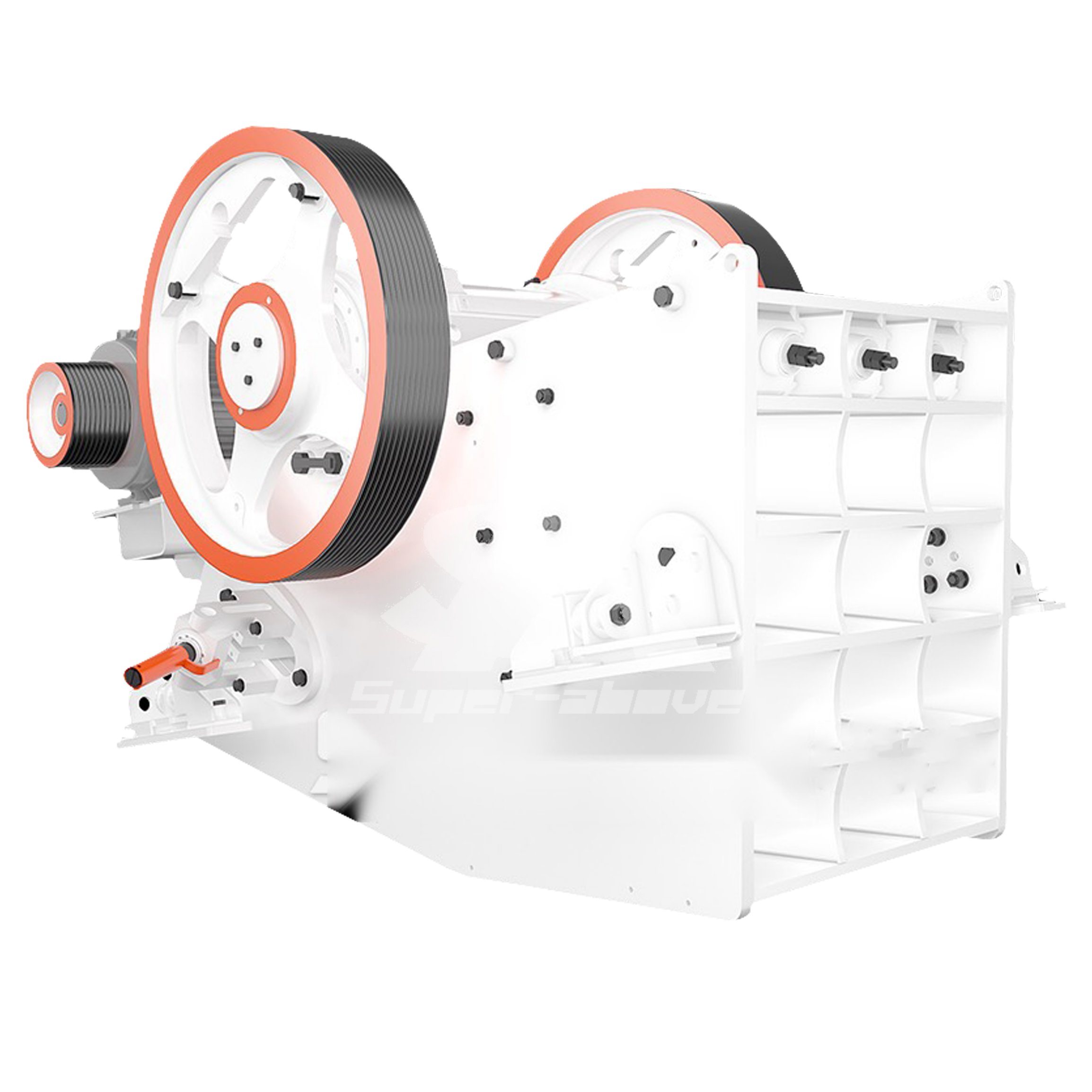 Rock Jaw Crusher with Electric Power