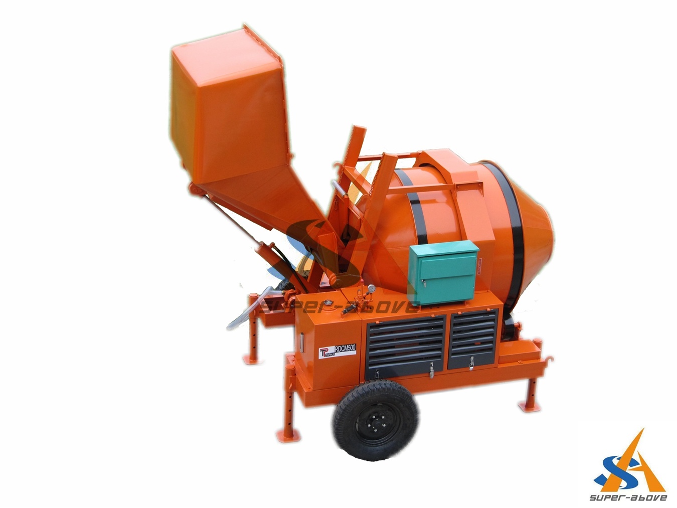 China 
                Self-Loading Concrete Mixer door Dieselmotor
             leverancier