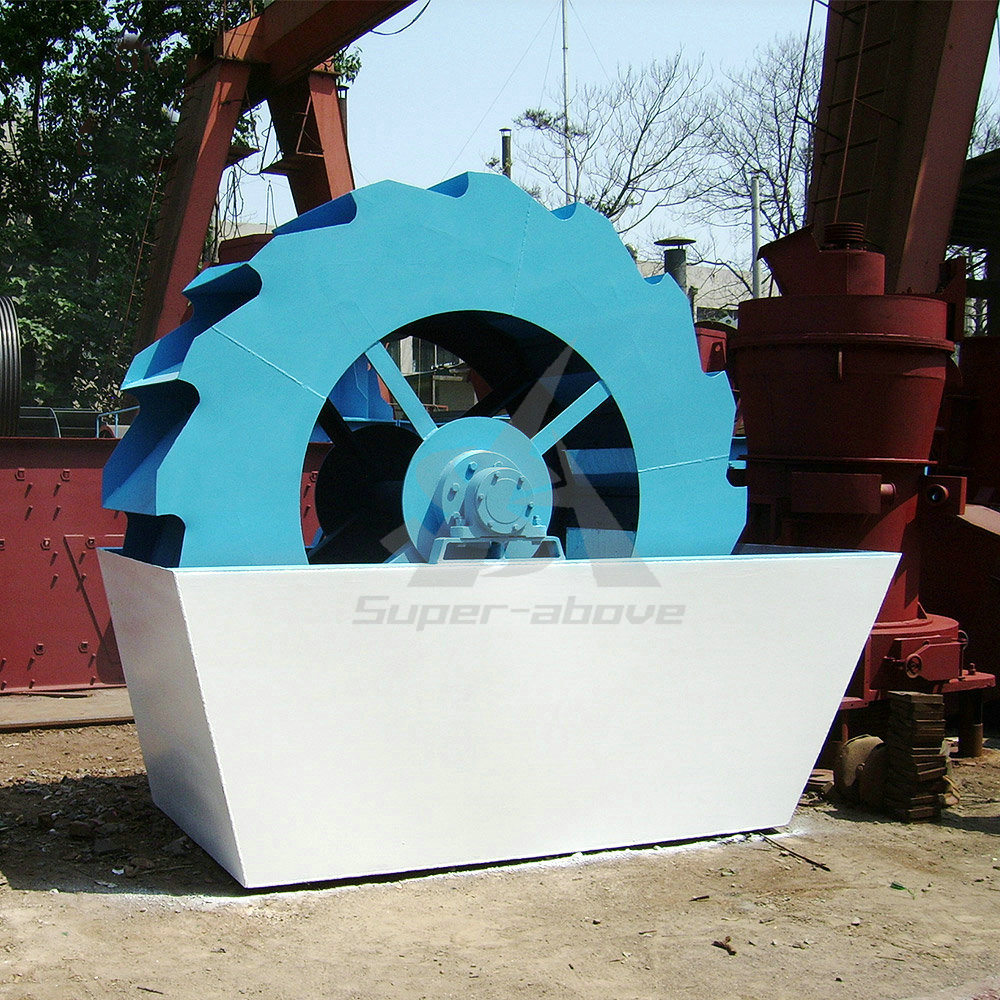 Stone and Gravel Wash Plant Wheel Bucket Sand Washer for Sale