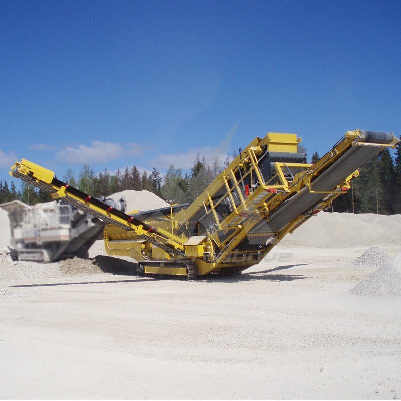 Tracked-Mounted Mobile Crushing &Screening Plant Mobile Crusher for Sale