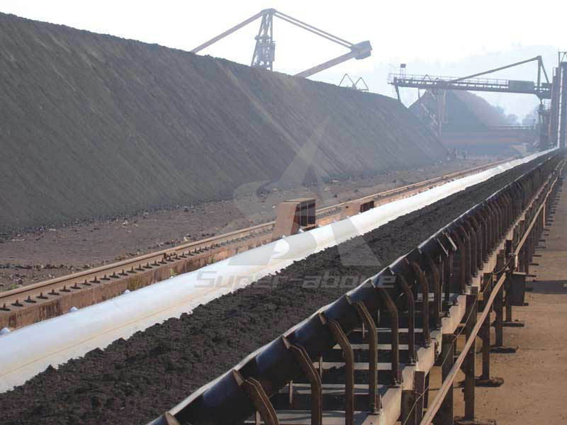 Wear-Resisting Rubber Belt Conveyor for Mineral and Coal with Low Price
