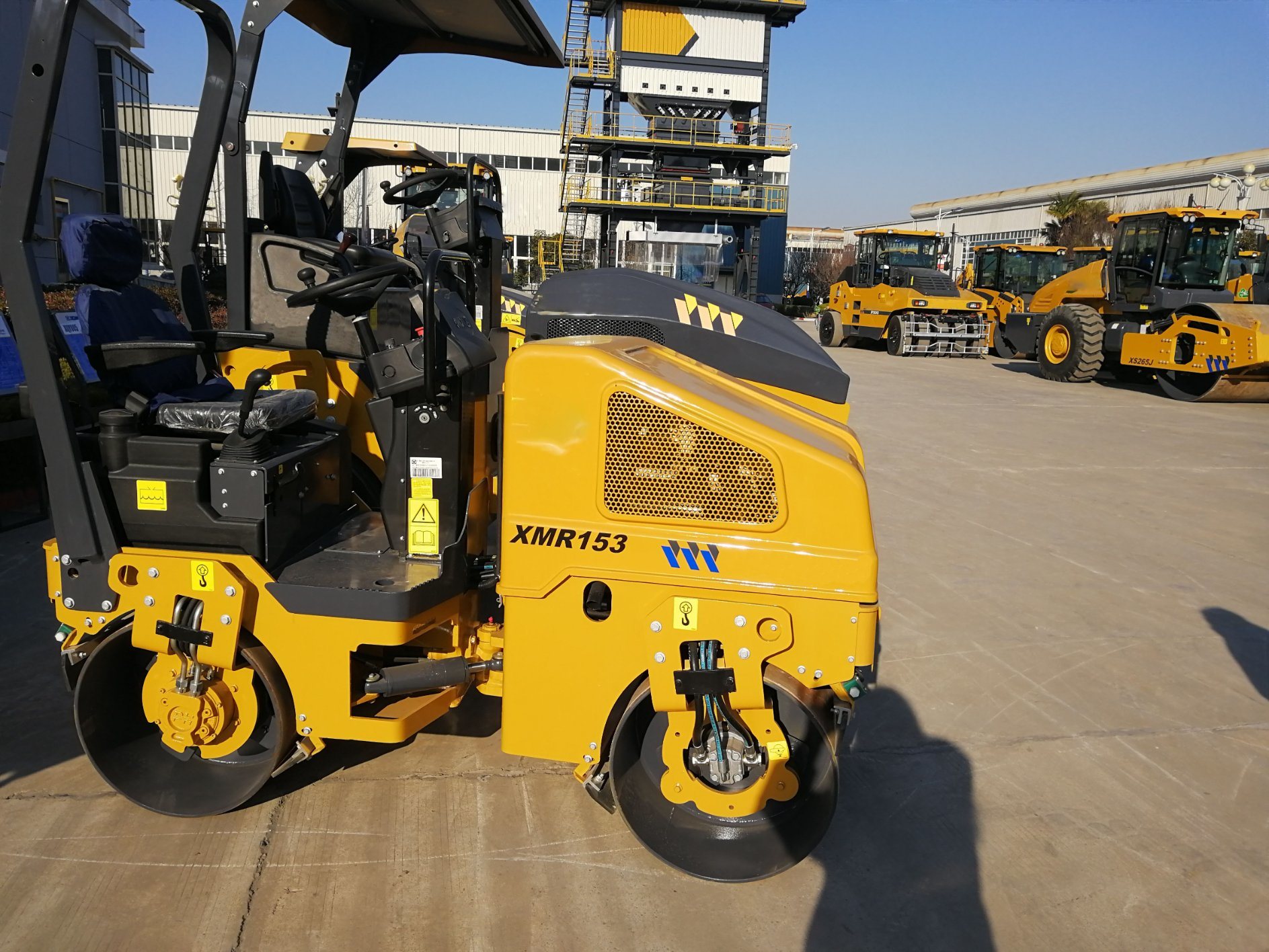 1.6 Ton Chinese Top Brands Road Roller Xmr153