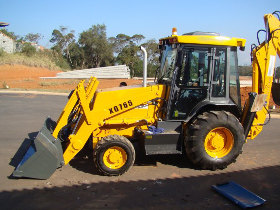 
                Xg765 Ton 1,8 4X4 Wheel cargadora retroexcavadora mejor Precio
            