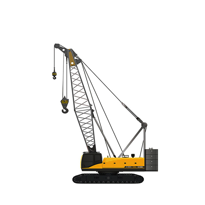 
                100 tonnes grue à chenille Lattice Boom Crawler Crane chariot SCC1000A
            